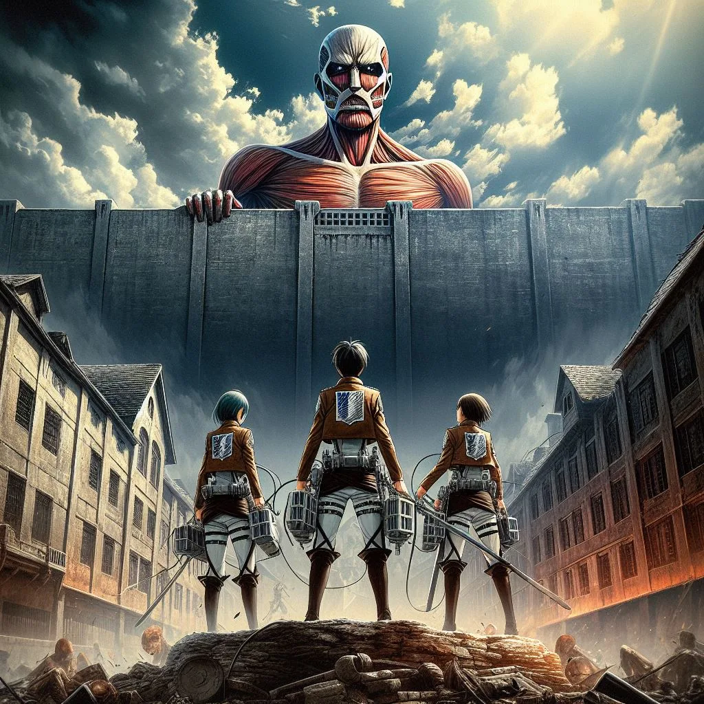 attack on titan 4k wallpaper
