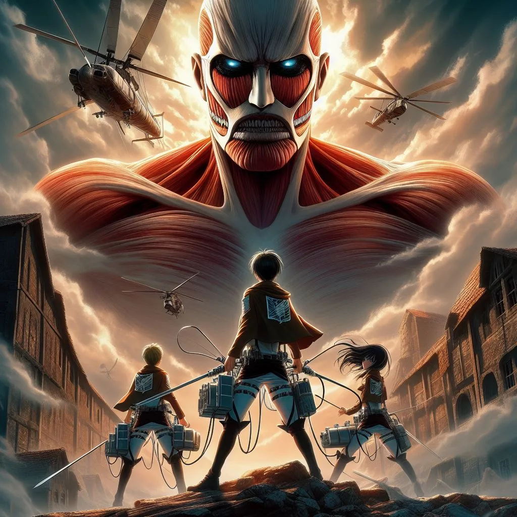 attack on titan rumbling wallpaper