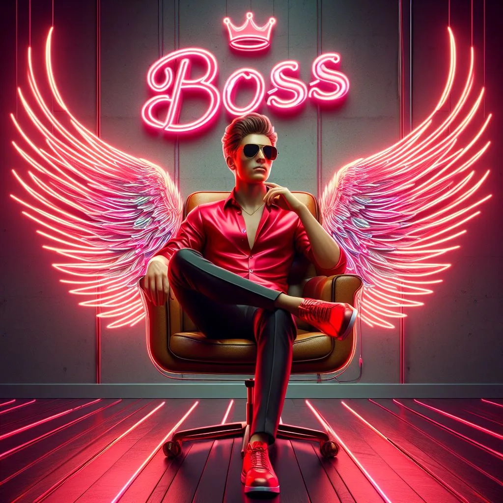 attitude photo Boss