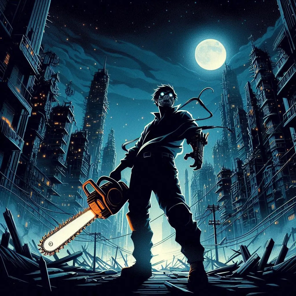 chainsaw man anime wallpaper