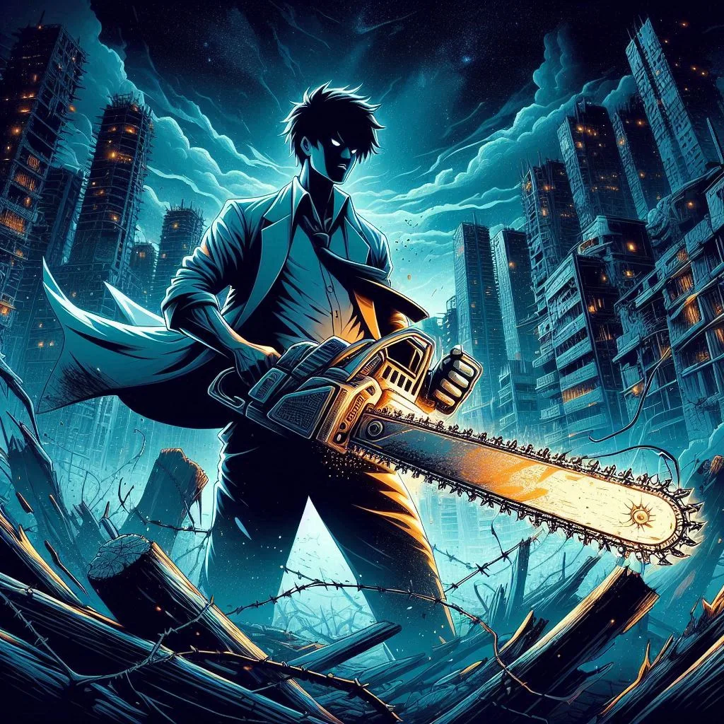 chainsaw man desktop wallpaper