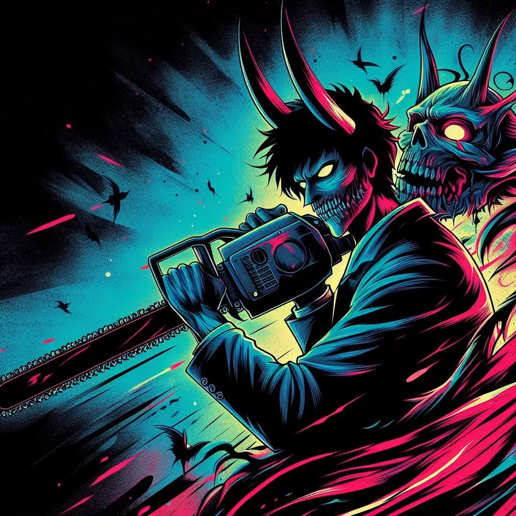 chainsaw man live wallpaper
