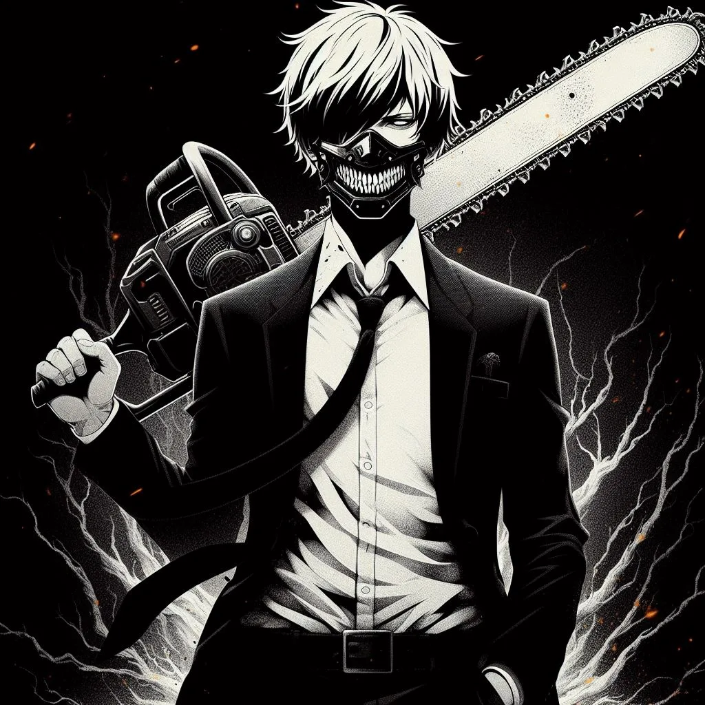 chainsaw man pc wallpaper