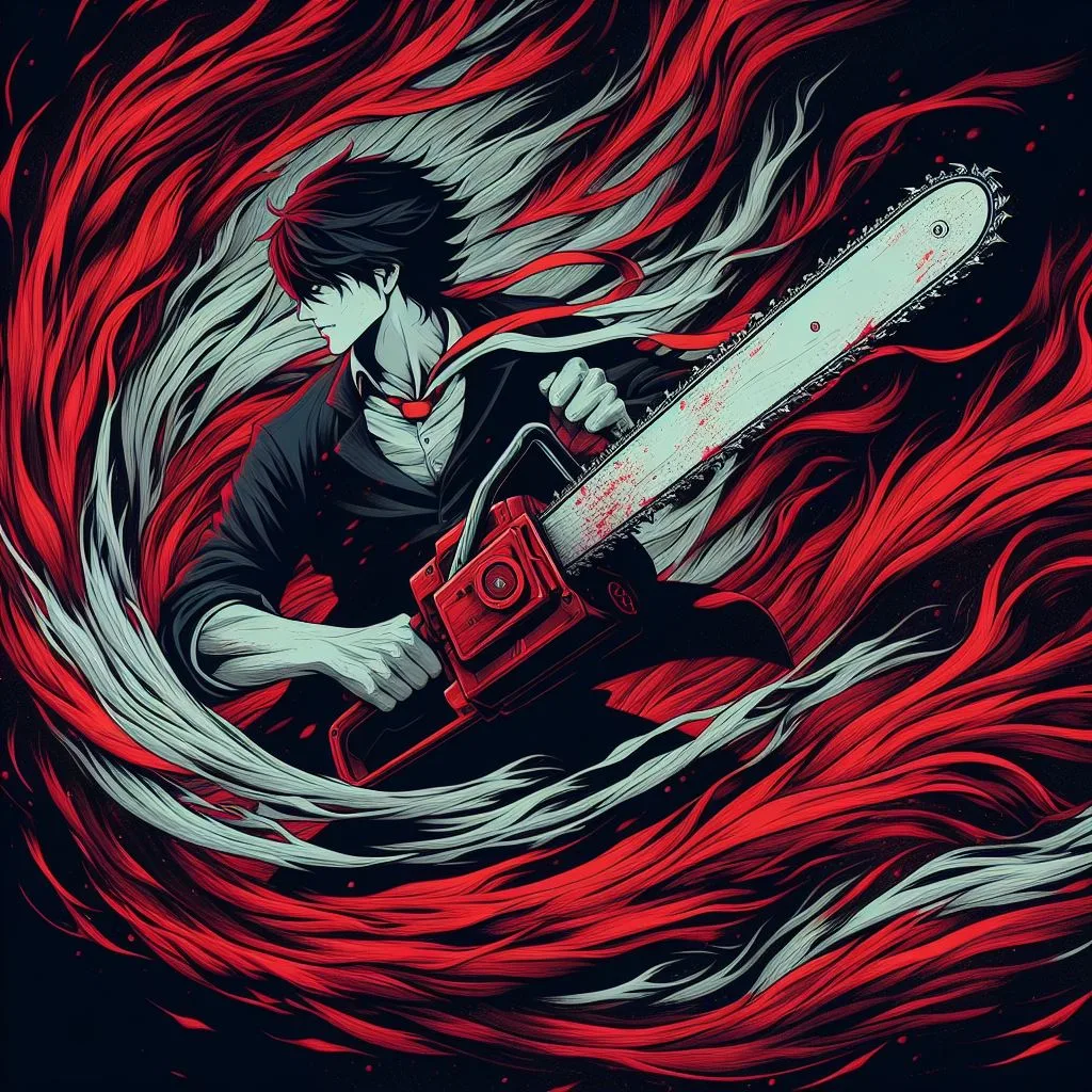 chainsaw man phone wallpaper