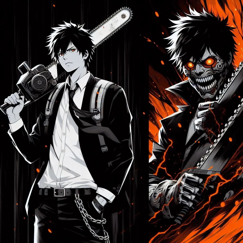 chainsaw man phone wallpapers