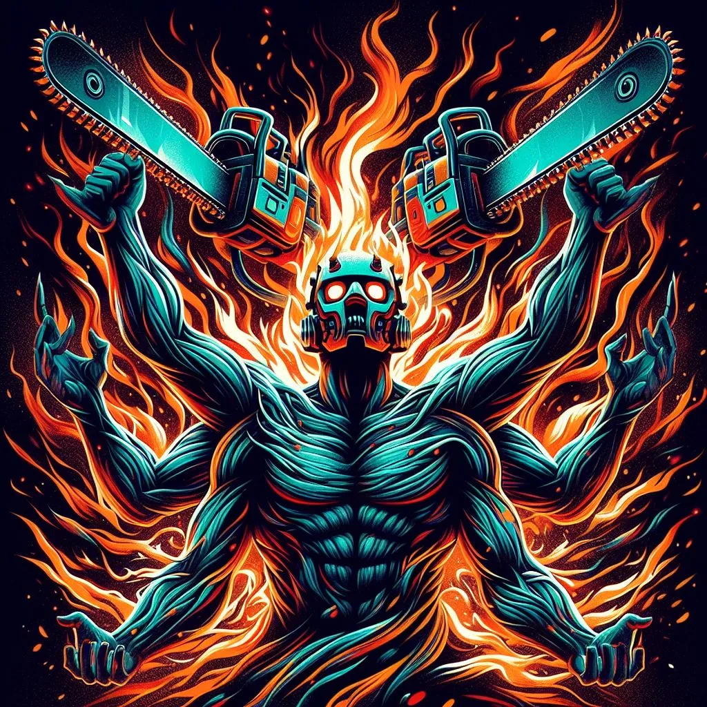 chainsaw man wallpaper