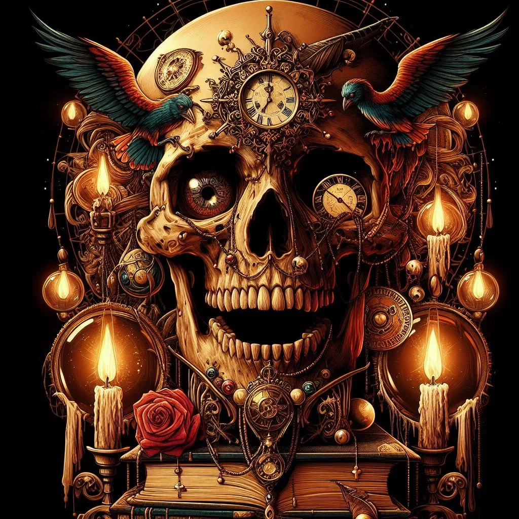 gangster skull wallpaper