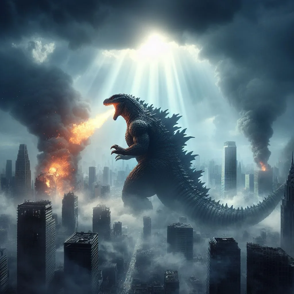 godzilla minus 1 wallpaper