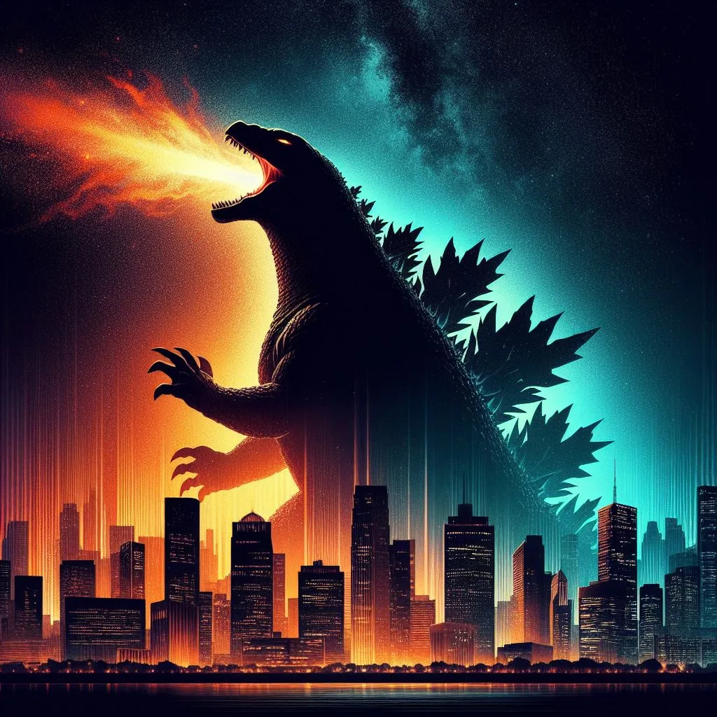 godzilla minus one wallpaper 4k