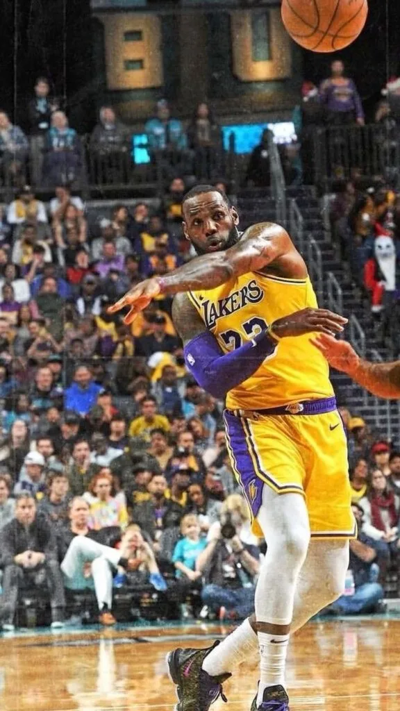 lebron james dunking wallpaper 576x1024