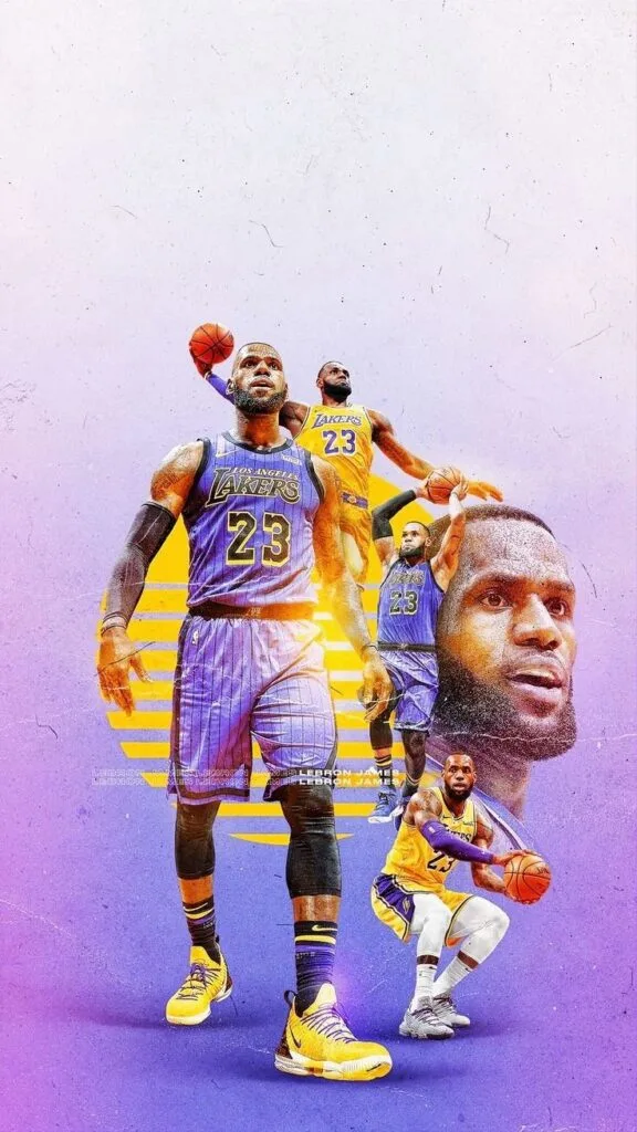 lebron james wallpaper dunking 576x1024