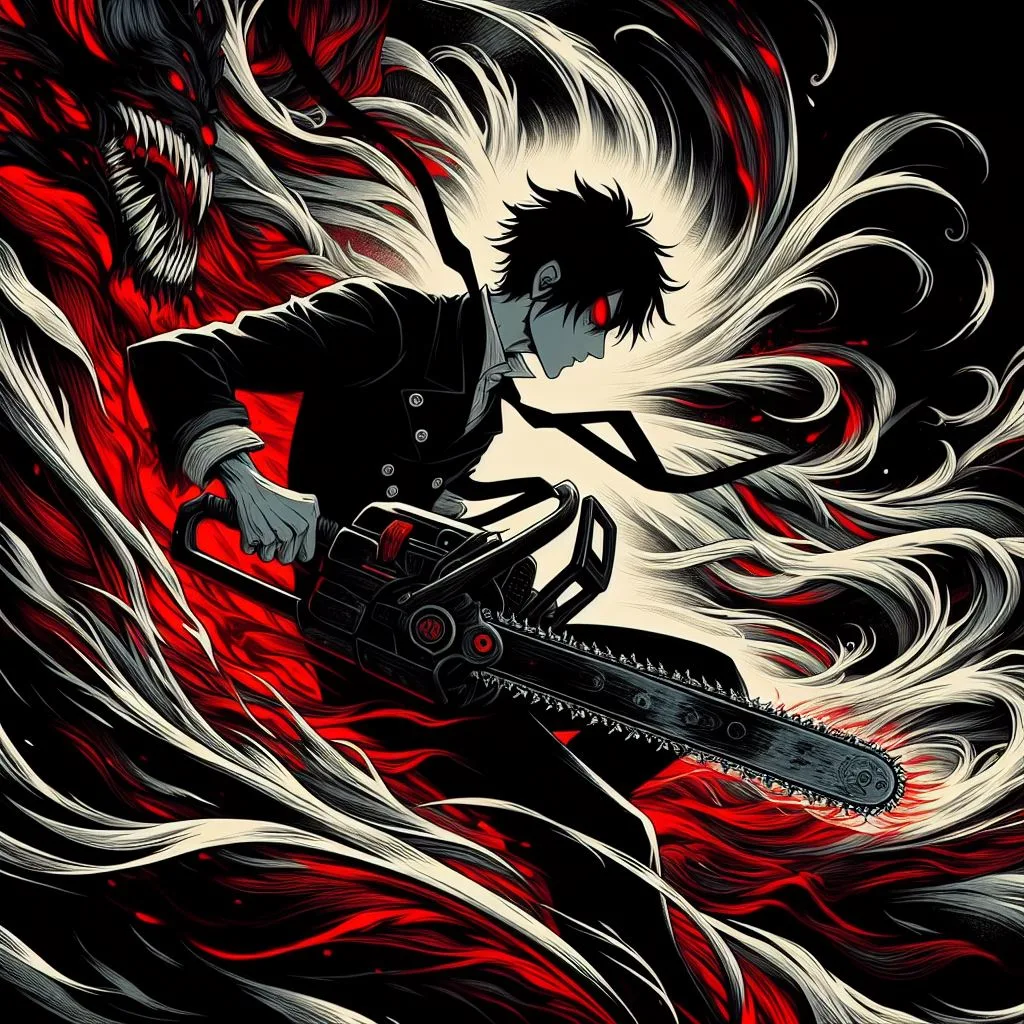 power chainsaw man wallpaper