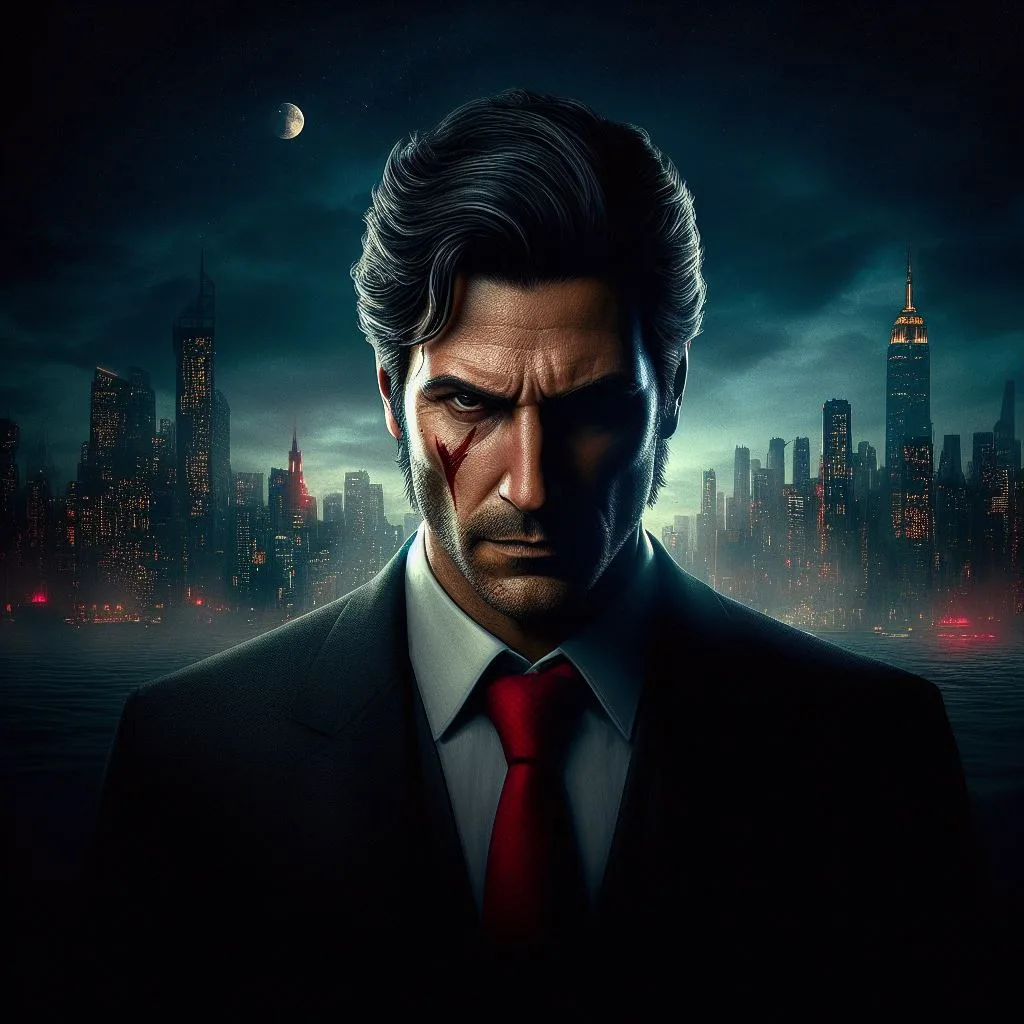 scarface sunset wallpaper