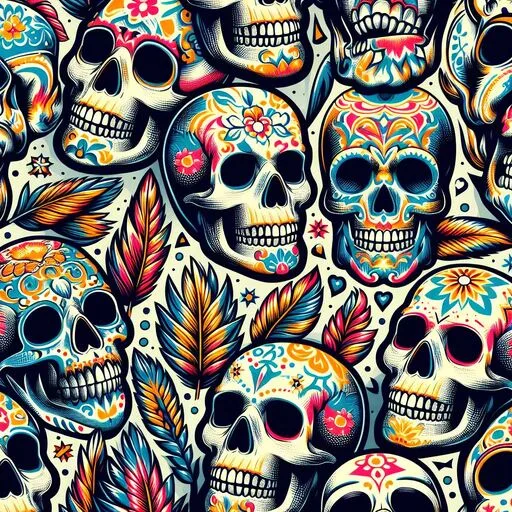 skull phone wallpaper