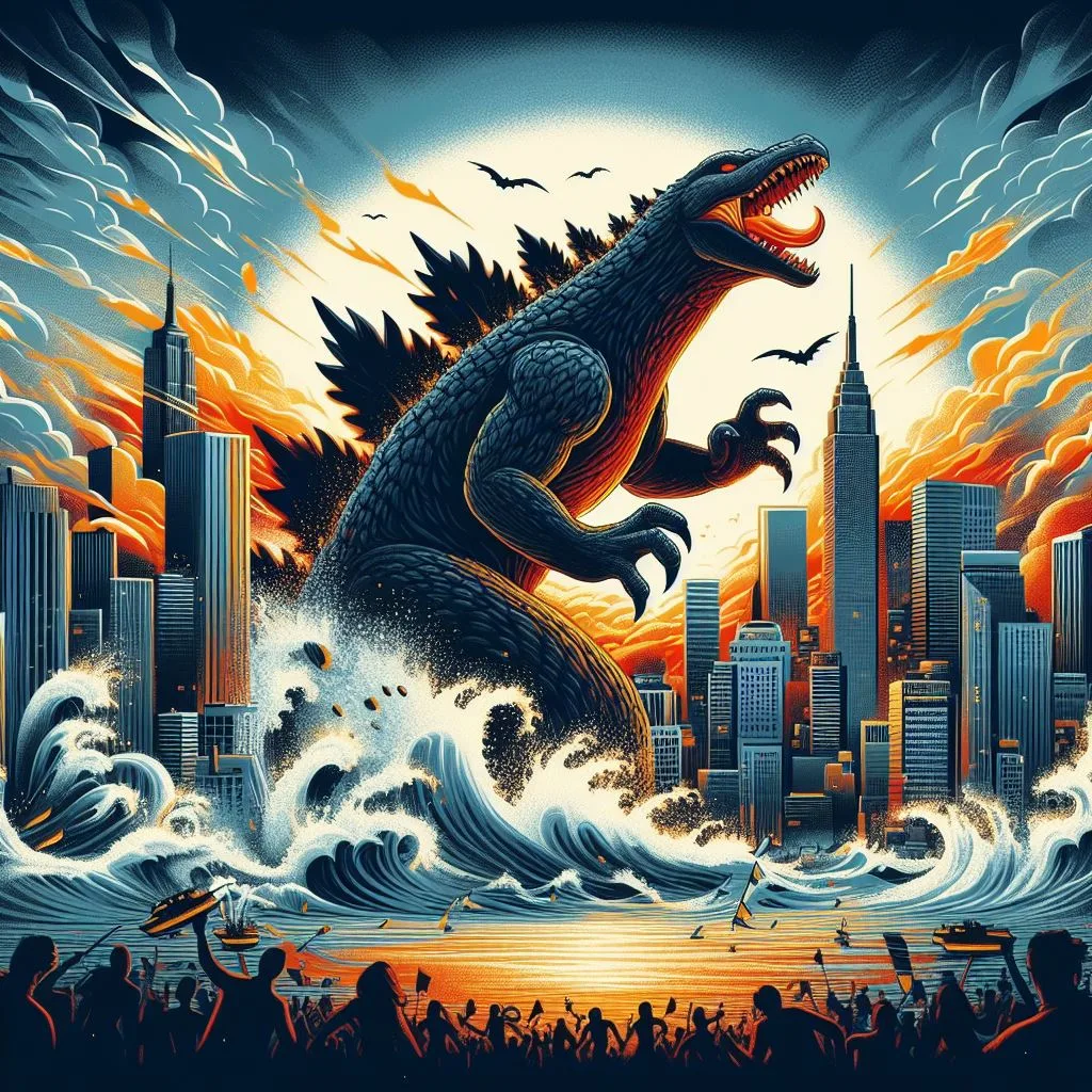 wallpaper godzilla