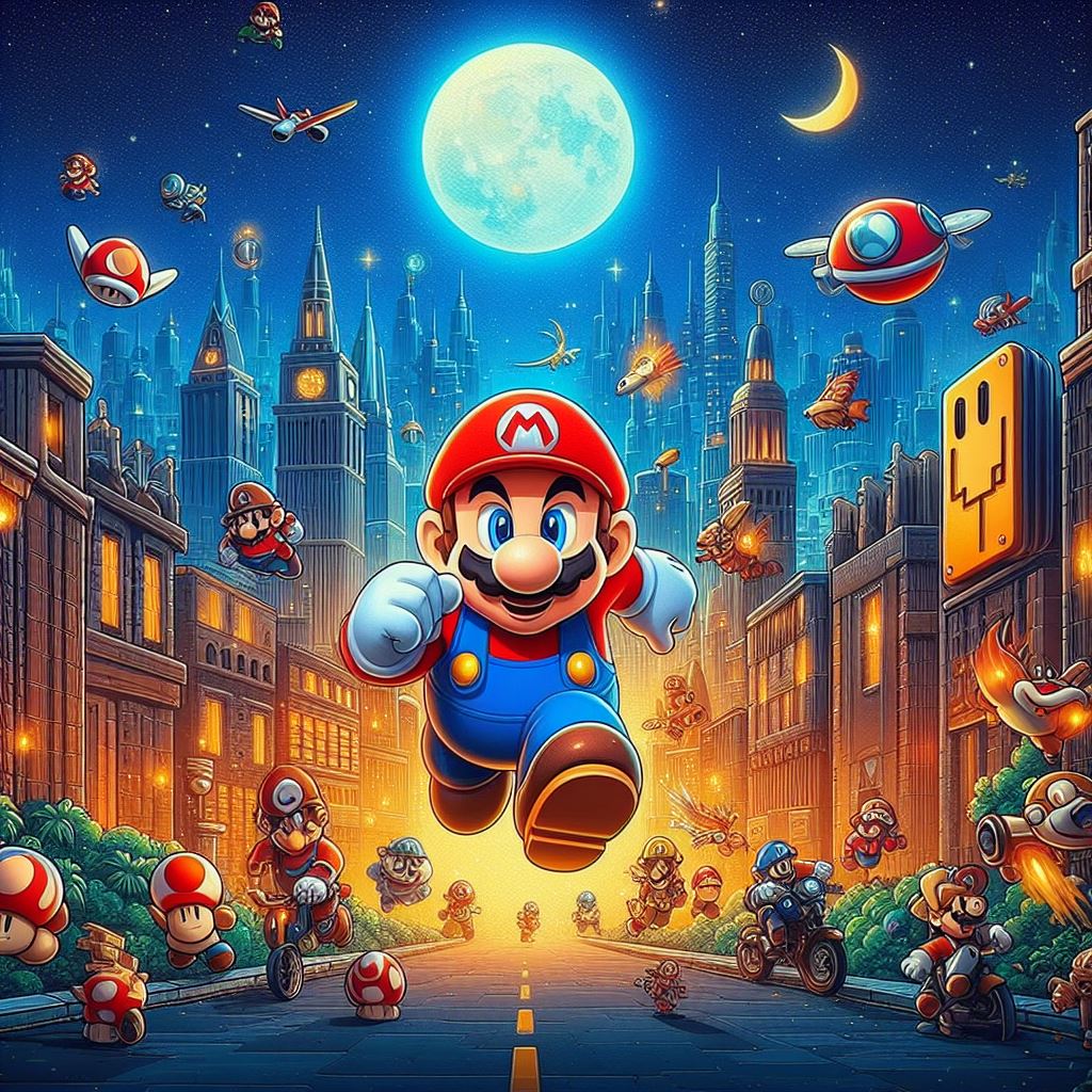 wallpaper super mario