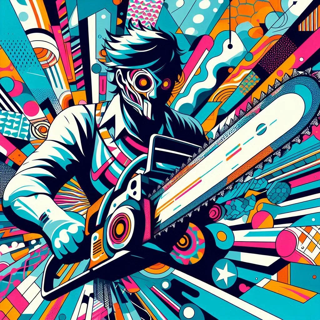 wallpaper power chainsaw man