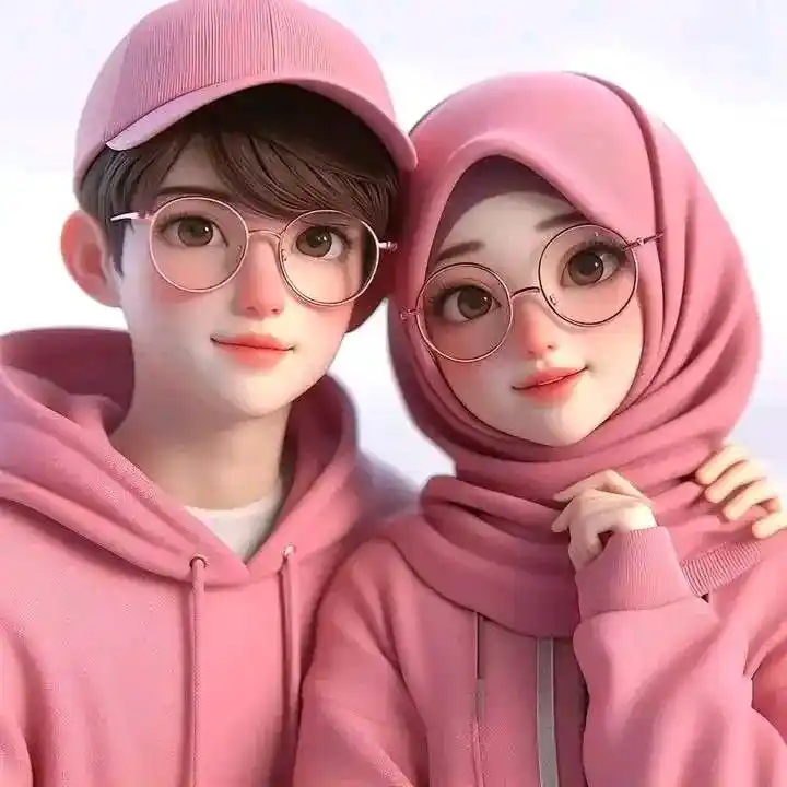 anime couple dp