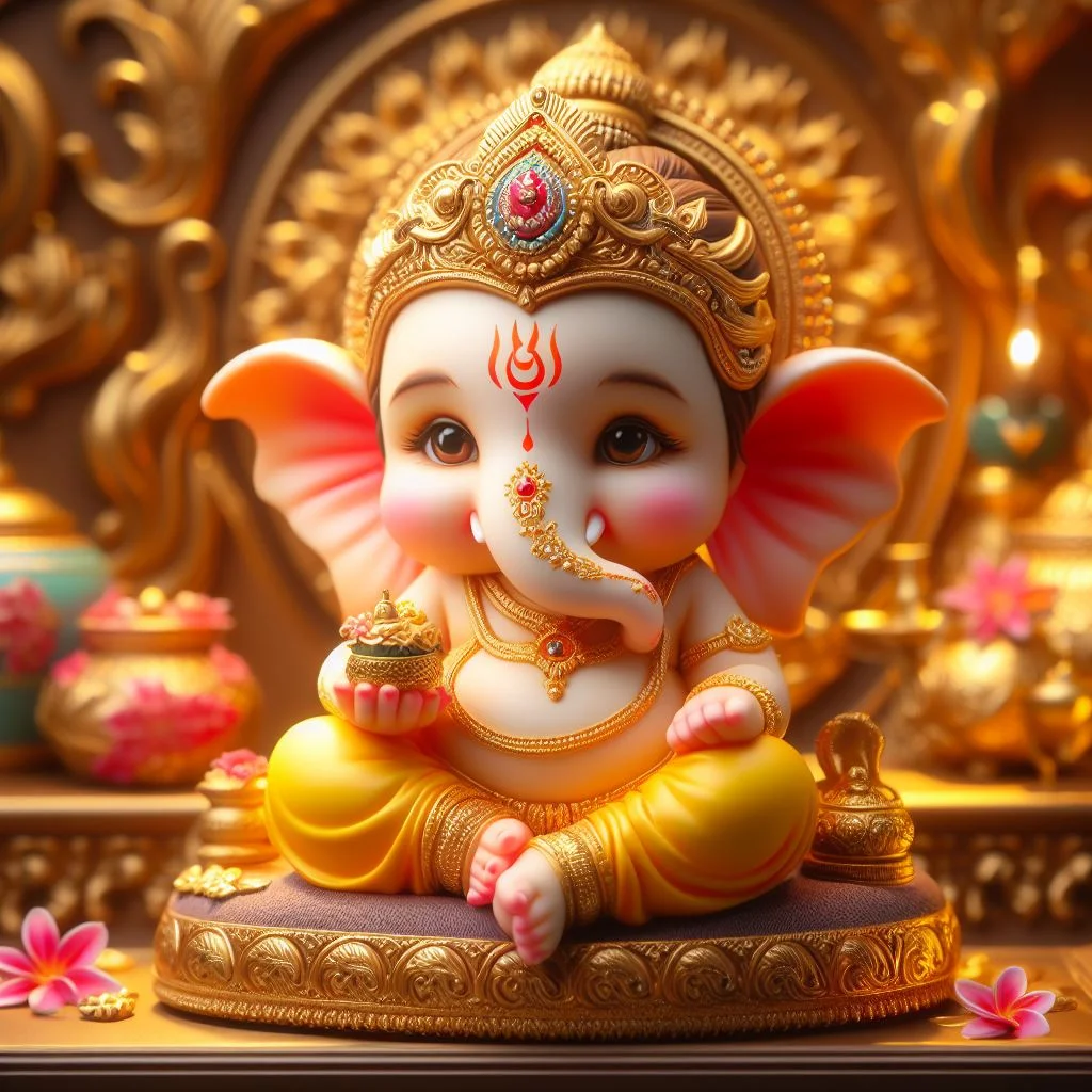 Bal Ganesh Wallpaper