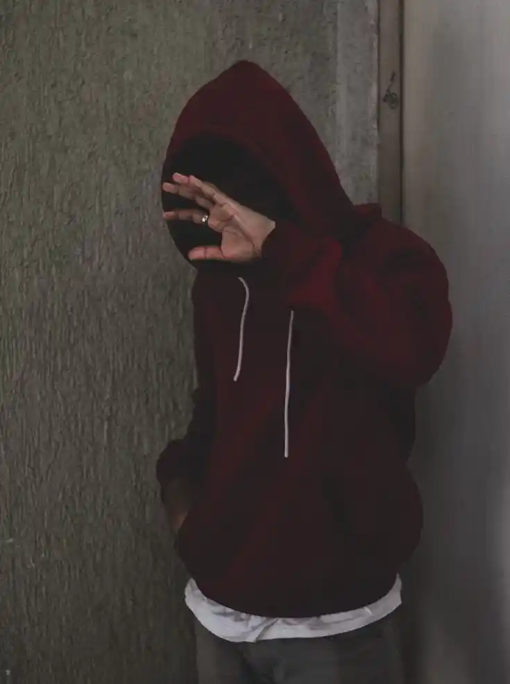 Hide Face Boy Dp