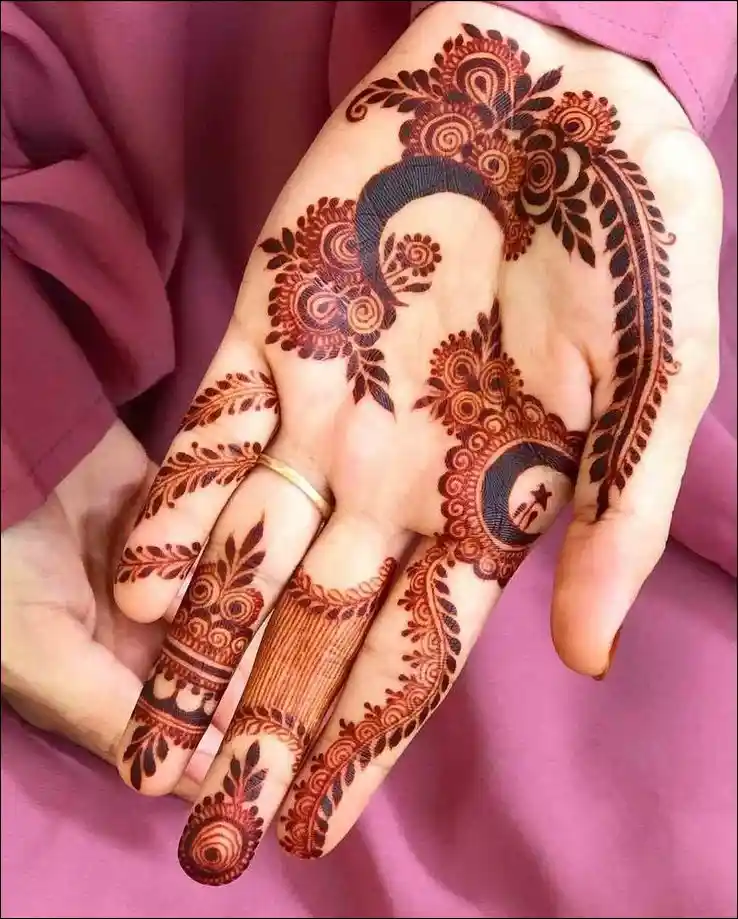 Arabic Mehndi Design Image