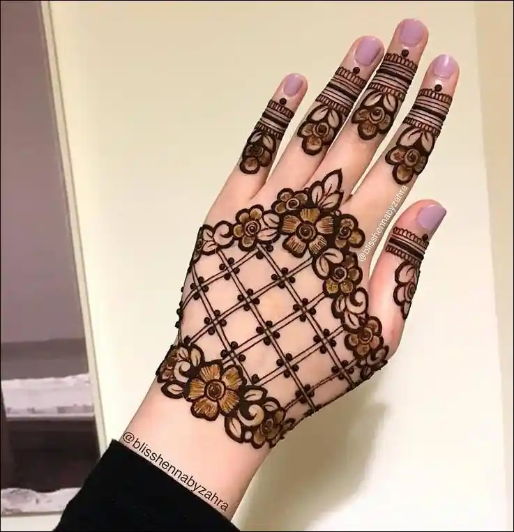 Arabic Mehndi Design Image