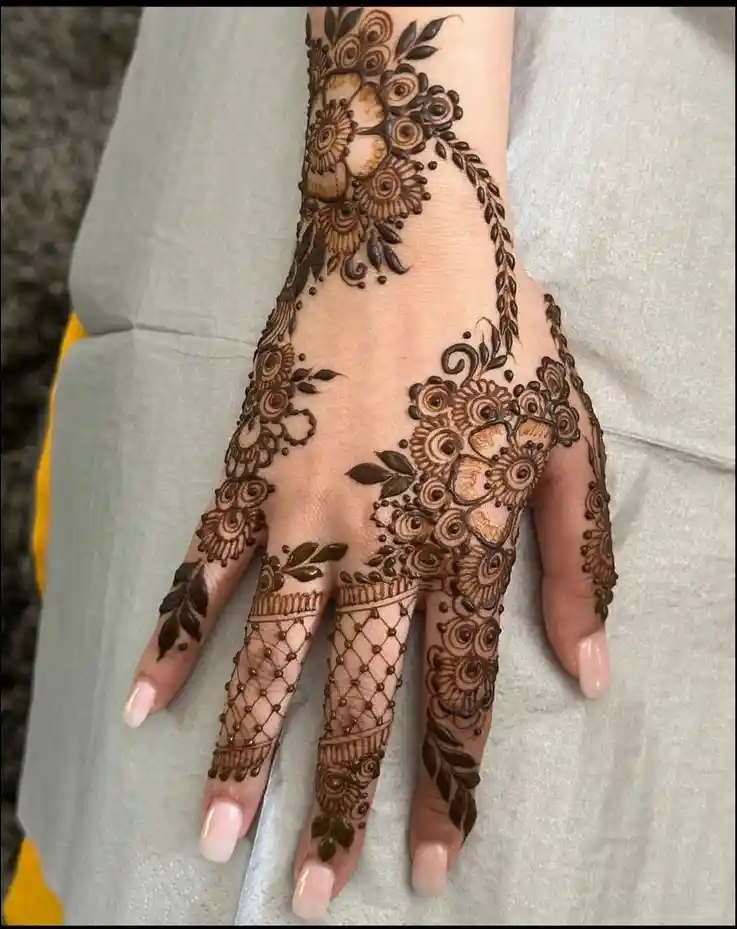 Arabic Mehndi Design Image