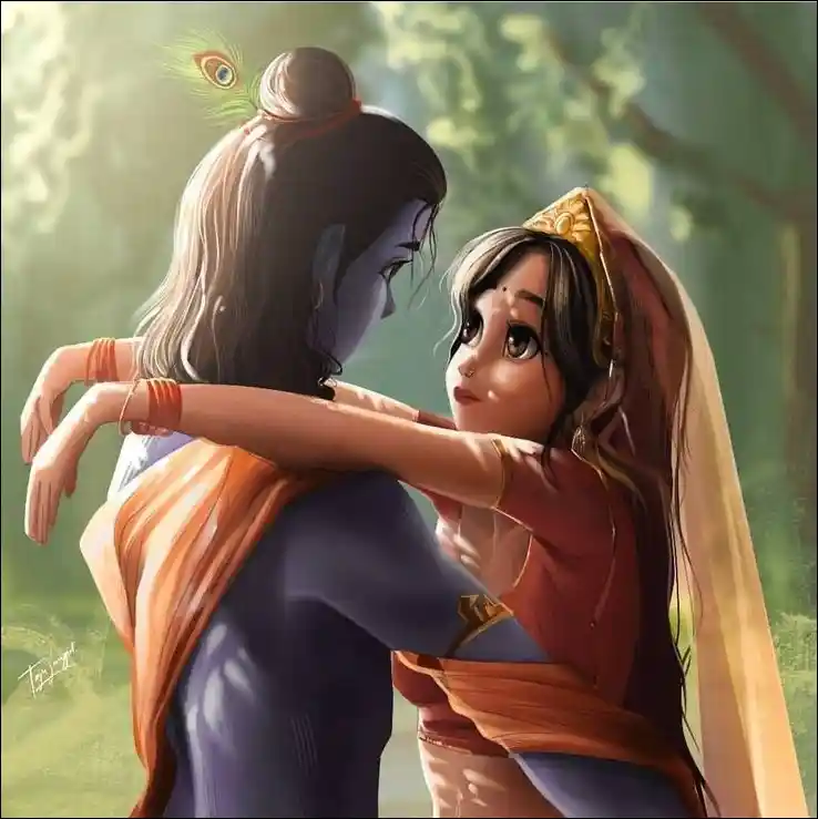 Radha Krishna Wallpaper